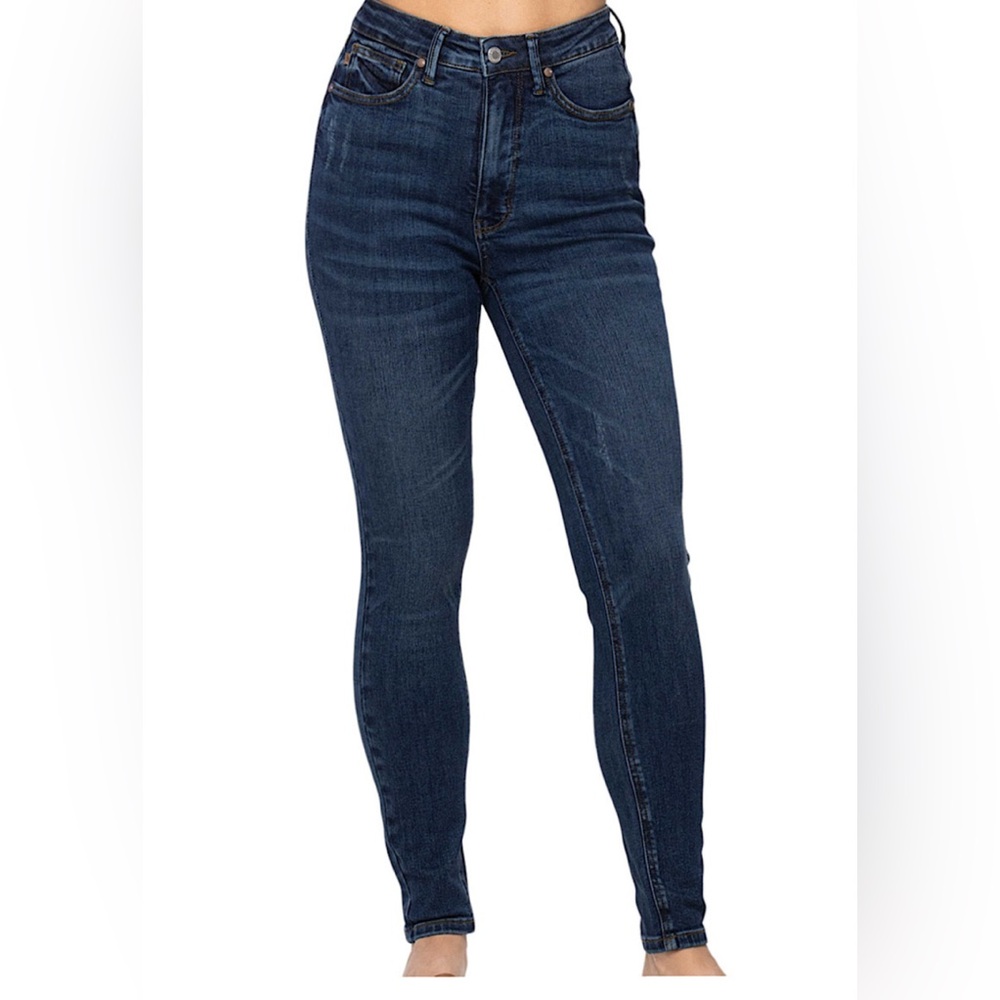 Judy Blue Dark Indigo Skinny Jeans